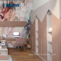 customization kids room wardrobes children bedroom with desk